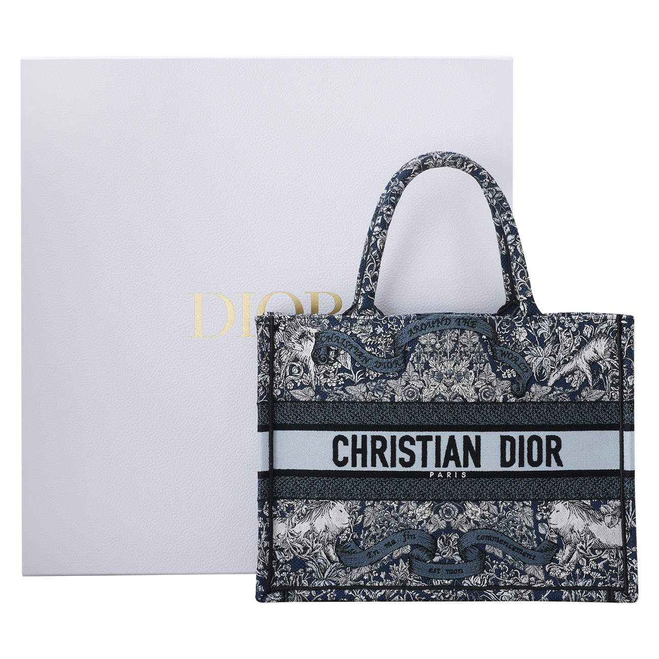 CHRISTIAN DIOR(USED)디올 북토트 미듐
